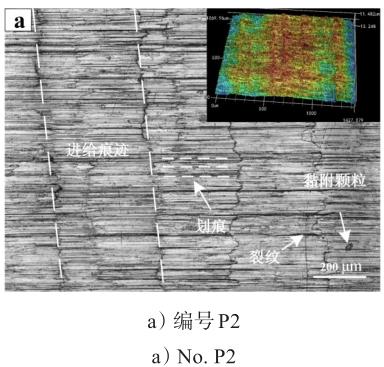 TC4鈦合金側銑加工表面形貌分析及工藝參數優化